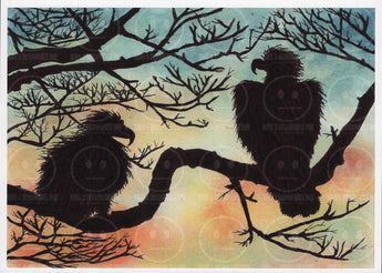 Sun Eagles Art Print
