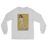 Mummy Pin-Up Men's Long Sleeve T-Shirt + House Of HaHa Best Cool Funniest Funny Gifts