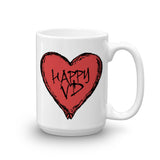 Happy VD Valentines Day Heart STD Holiday Humor Mug + House Of HaHa Best Cool Funniest Funny Gifts