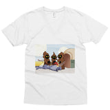 Weenie Roast Men's Short Sleeve V-Neck T-Shirt - House Of HaHa