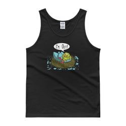 I'm Out! Men's Tank Top + House Of HaHa Best Cool Funniest Funny Gifts