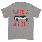 Need A Ride Creepy Candy Van T-Shirt + House Of HaHa Best Cool Funniest Funny Gifts