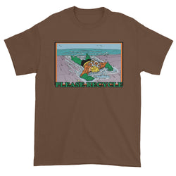 Please Recycle Men's Short Sleeve Aquaman Parody T-Shirt - House Of HaHa