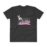 Bunny Vomit Logo Men's V-Neck T-Shirt - House Of HaHa