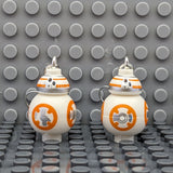 BB-8 Brick MiniFigure Earrings