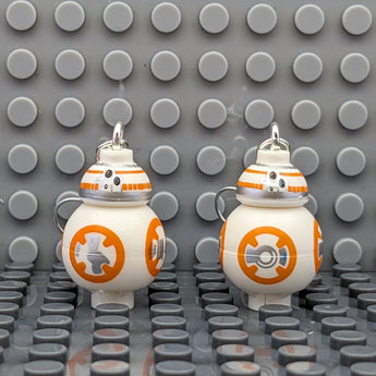 BB-8 Brick MiniFigure Earrings