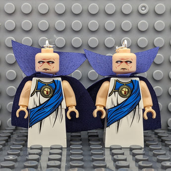 The Watcher Ouatu Brick MiniFigure Earrings