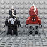 Miles Morales and Venom Spiderman Lego MiniFigure Earrings
