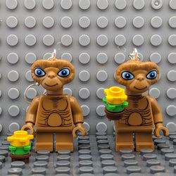 ET the Extraterrestrial Brick MiniFigure Earrings