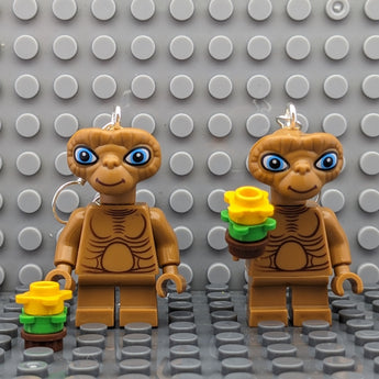 ET the Extraterrestrial Brick MiniFigure Earrings