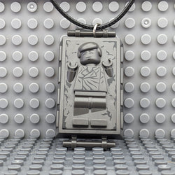 Han in Carbonite Star Wars Lego MiniFigure Necklace