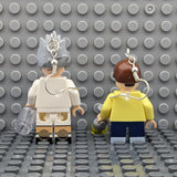 Rick and Morty Brick MiniFigure Earrings