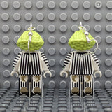 Beetlejuice Brick MiniFigure Earrings