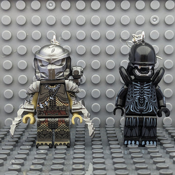 Alien vs. Predator Brick MiniFigure Earrings