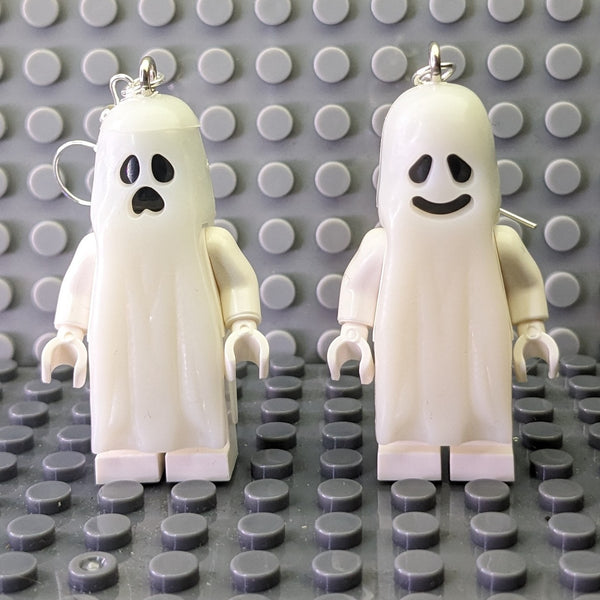 Ghost Face Haunters Brick MiniFigure Earrings