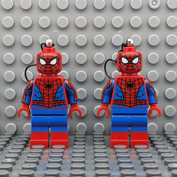 Spiderman LEGO MiniFigure Earrings