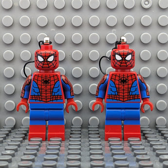 Spiderman LEGO MiniFigure Earrings