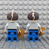 Bob Ross Brick MiniFigure Earrings