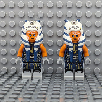 Asohka Tano Star Wars LEGO MiniFigure Earrings