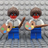 Bob Pool Brick MiniFigure Earrings