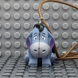 Eyore Lego  Brick MiniFigure Necklace
