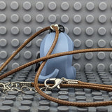 Eyore Lego  Brick MiniFigure Necklace