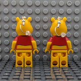 Winnie the Pooh Bears LEGO MiniFigure Earrings