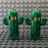 Cactus Girls Brick MiniFigure Earrings