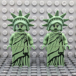 Lady Liberty LEGO MiniFigure Earrings