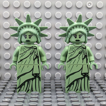 Lady Liberty LEGO MiniFigure Earrings