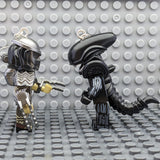 Alien vs. Predator Brick MiniFigure Earrings