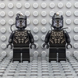Black Panther T'Challah LEGO MiniFigure Earrings