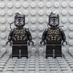 Black Panther T'Challah LEGO MiniFigure Earrings