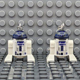 R2-D2 Brick MiniFigure Earrings