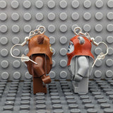 Ewoks Brick MiniFigure Earrings