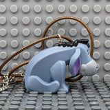 Eyore Lego  Brick MiniFigure Necklace
