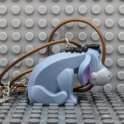 Eyore Lego  Brick MiniFigure Necklace
