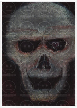 Eye Heart Skulls Art Print