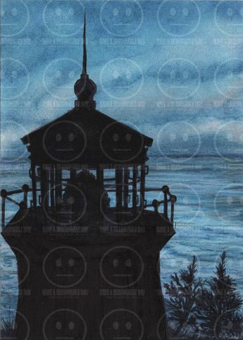Heceta Head Lighthouse Silhouette