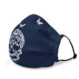 Butterfly Skull Premium Face Mask