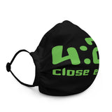 4:23 Close Enough Cannabis Humor Premium Face Mask