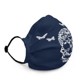 Butterfly Skull Premium Face Mask