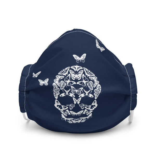 Butterfly Skull Premium Face Mask