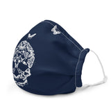 Butterfly Skull Premium Face Mask