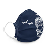 Butterfly Skull Premium Face Mask