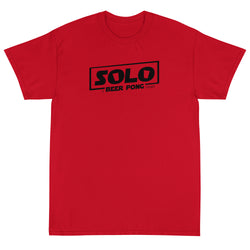 Solo A Beer Pong Story T-Shirt - Vader Black