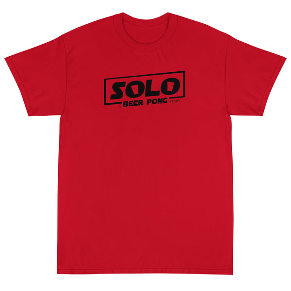 Solo A Beer Pong Story T-Shirt - Vader Black