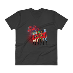 Red Skirts Security Men's V-Neck T-Shirt - House Of HaHa