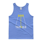 Safe Travels Vacation Road Trip Highway Driving Tank Top + House Of HaHa Best Cool Funniest Funny Gifts