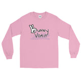 Bunny Vomit Logo Long Sleeve Mens T-Shirt - House Of HaHa